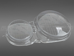 Стекло фары MERCEDES E-class W210 (1999-2002) рестайлинг ксенон (левое)