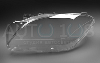 Стекло фары MERCEDES ML W166 (2011-2015) (левое) — фото 2