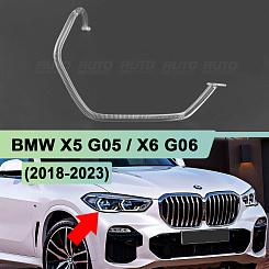 Световоды для фары BMW X5 G05 (2018 - 2023) дорестайлинг правой (внешний) Laser