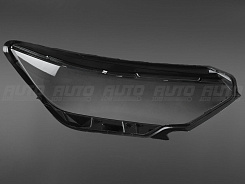 Стекло фары VOLKSWAGEN PASSAT B8 (2014-2020) LED рефлектор c РЕСНИЧКОЙ (левое)