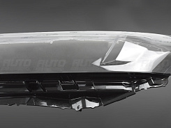 Стекло фары TOYOTA HIGHLANDER 3 (2016-2019) рестайлинг LED линза (левое)