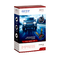 Светодиодная лампа MTF H11 / H8 / H9 / H16 Impress 6000K (к-т 2шт) — фото 1