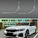 Световоды для фары BMW 3 G20 / G21 / G28 (2018-2022) Laser левой