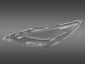 Стекло фары MAZDA 3 BL v.1 (2008-2013) (правое) по выгодной цене