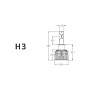 Светодиодные лампы MTF H3 Dynamic Vision 5500K (2 шт) DV03K5 Светодиодные лампы MTF H3 Dynamic Vision 5500K (2 шт) DV03K5 по выгодной цене