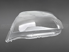 Стекло фары MITSUBISHI OUTLANDER 1 (2002-2009) для фары без линз (левое)