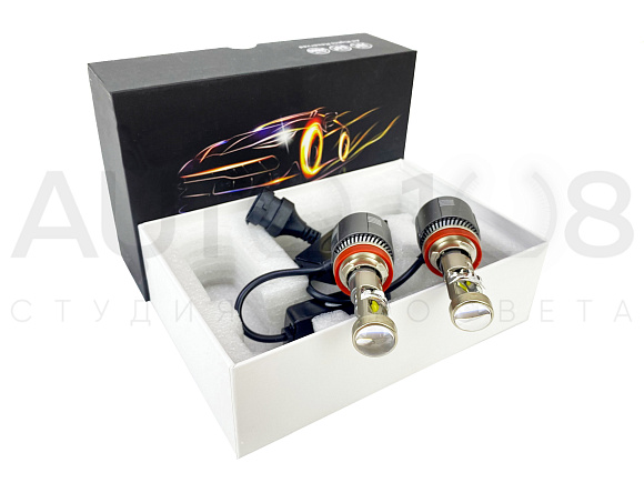 Светодиодная лампа TCS H11 MINI LED с линзой 5500K (комплект 2 шт) по выгодной цене