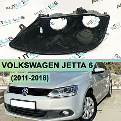 Корпус фары VOLKSWAGEN JETTA 6 (2011-2018) ксенон (левый).