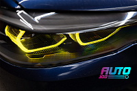 Плата подсветки ДХО BMW 5 G30 63117214939 (2016-2020) Yellow Lemon FULL LED Adaptive (2 шт) — фото 7
