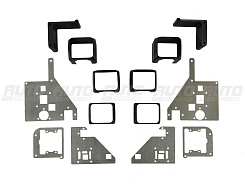 Переходная рамка KIA Cerato 4 (2021-2024) LED рефлектор -  (к-т 2шт)