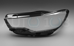 Стекло фары AUDI A6 C7 (2011-2014) дорестайлинг и ALLROAD (2012-2014) (левое)