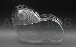 Стекло фары MERCEDES C-class W203 (2000-2004) дорестайлинг галоген (правое)