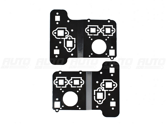 Комплект для установки линз KIA Carnival (2020-2023) рефлекторный LED (рамки под 4 линзы) по выгодной цене