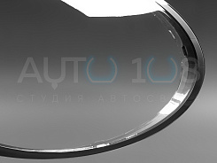 Стекло фары PORSCHE 911 (991) (2011-2019) серый кант (правое)