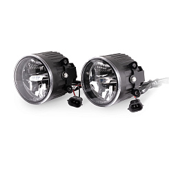 Фары противотуманные светодиодные LED MTF CRYSTALED 5500K