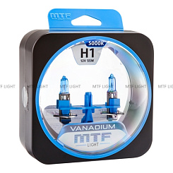 Галогенные лампы MTF H1 VANADIUM 5000K (2 шт)