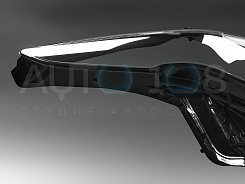 Стекло фары MAZDA 3 BP (2018-н.в.) FULL LED (правое)