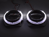 Маска для линз 3.0 дюйма - №103 с А/Г LED 2 шт. — фото 5