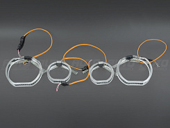 LED Ангельские глазки (кольца) BMW X6 E71 / X5M E70 F-Style (2007-2012) (комплект)