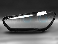 Стекло фары BMW X1 F48 (2019-2022) рестайлинг (левое) — фото 2