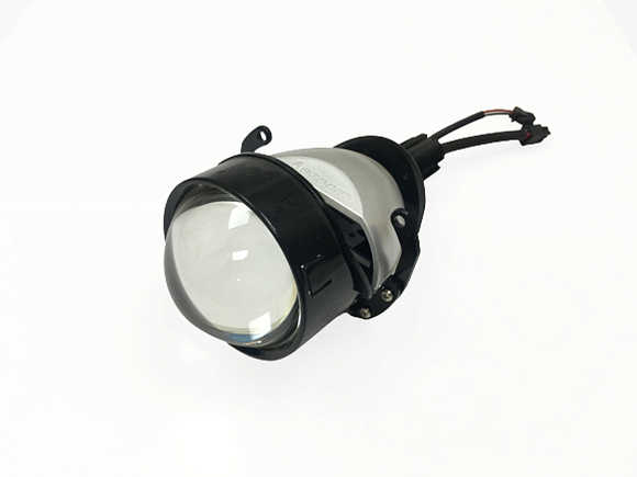 Светодиодные линзы AOZOOM A5 BI-LED 2.5" 5500K (крепление под гайку / Hella 3) (к-т 2шт) по выгодной цене