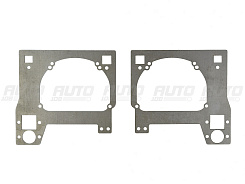 Переходная рамка Hyundai Santa-Fe IV (2020-2024) LED (ближний) - Hella 3 / 3R (к-т 2шт) 