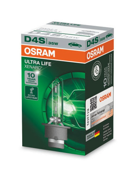 Ксеноновая лампа D4S Osram Xenarc Ultra Life 4350K (66440ULT) по выгодной цене