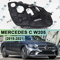 Корпус фары MERCEDES C klasse W205 (2018-2021) рестайлинг MULTIBEAM LED (правый) — фото 1