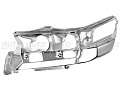 Маска фары Toyota Land Cruiser 200 (2015-2021) (правая) по выгодной цене