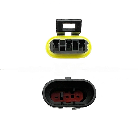Разъем AMP SuperSeal 3PIN 1.5 (комплект) по выгодной цене