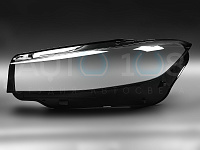 Стекло фары BMW 3 G20 / G21 / G28 (2022-2024) рестайлинг (левое) — фото 2