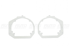 Переходная рамка Nissan Teana (2005-2008) ГАЛОГЕН - Модуль Hella 3/3R (комплект, 2шт)