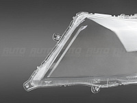 Стекло фары NISSAN PATHFINDER R51 / NAVARA (2010-2014) рестайлинг (левое) — фото 2