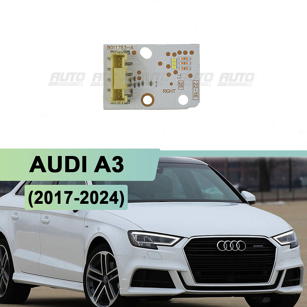 Плата подсветки ДХО AUDI A3 (2017-2024) (DRL) LED B011783-A (правая фара)
