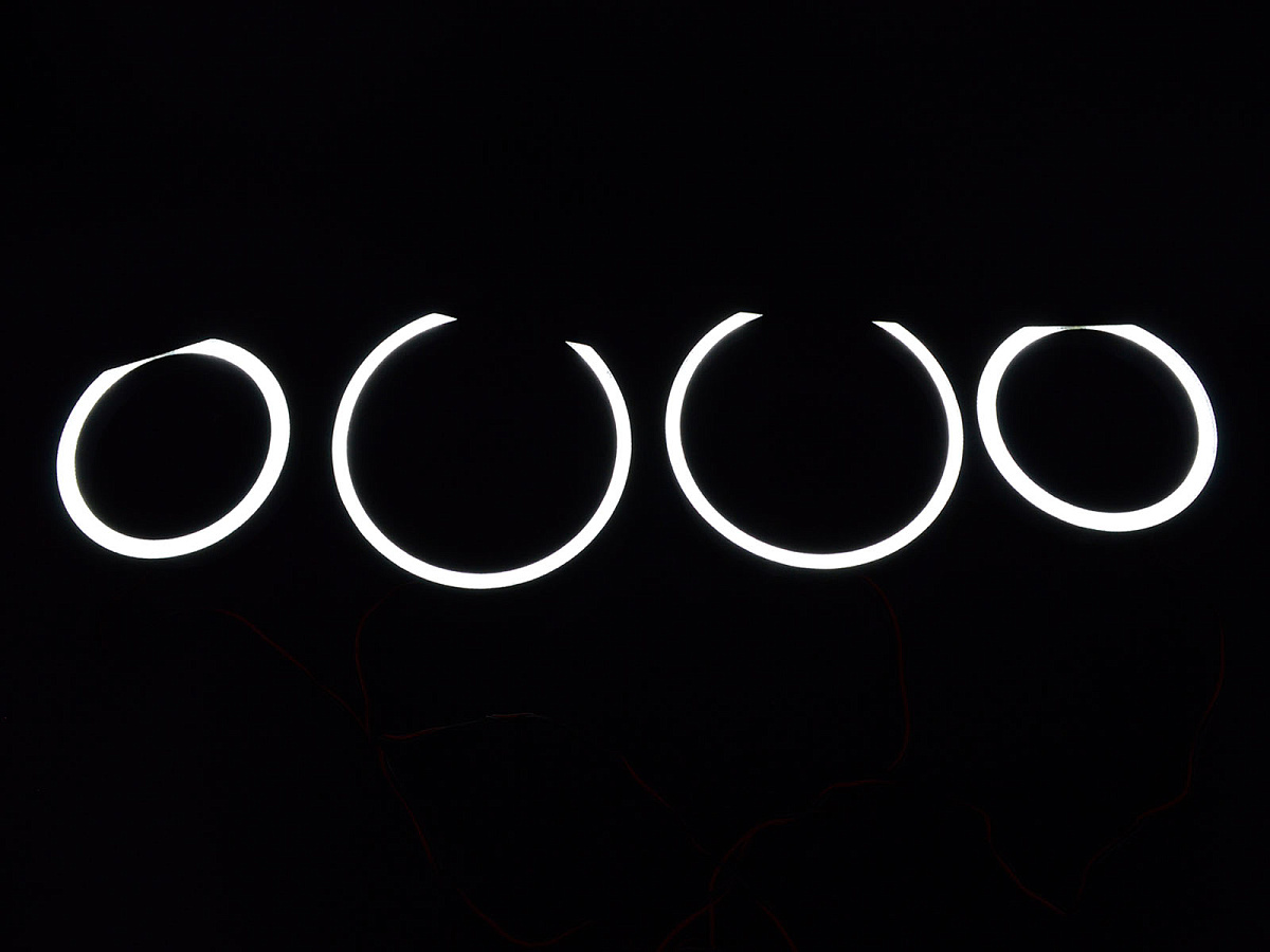 LED Ангельские глазки (светодиодные кольца) BMW 5 E60 дорестайлинг (2002-2007)