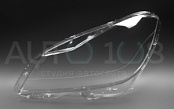 Стекло фары MERCEDES C-class W204 (2011-2015) рестайлинг LOGO (левое)