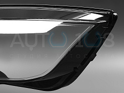 Стекло фары AUDI A7 4G (2014-2018) рестайлинг (левое)