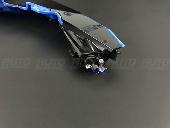 Верхняя маска (ресница) BMW 5 G30 (2020-2023) Laser LED Shadow Line (правая) по выгодной цене
