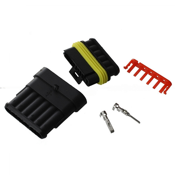 Разъем AMP SuperSeal 6PIN 1.5 (комплект) по выгодной цене