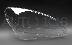 Стекло фары MERCEDES C-class W204 (2006-2011) дорестайлинг (правое)