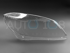 Стекло фары SKODA FABIA / ROOMSTER (2010-2015) рестайлинг (правое)