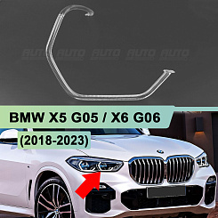 Световоды для фары BMW X5 G05 (2018 - 2023) дорестайлинг правой (внутренний) Laser