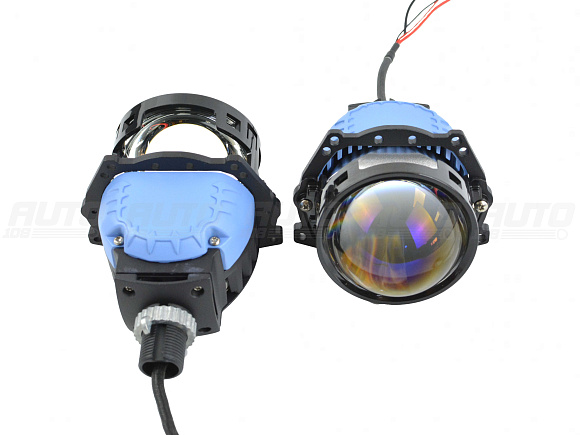 Светодиодные линзы Rayzer Flash 3.0 5500K Bi-Led (комплект 2 шт) по выгодной цене