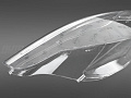 Стекло фары BMW 5 E60 / E61 (2003-2010) с LED ресничкой (правое) по выгодной цене