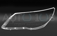 Стекло фары VOLKSWAGEN TIGUAN 1 (2007-2011) дорестайлинг (левое) — фото 2