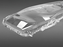 Стекло фары MITSUBISHI OUTLANDER 2 XL (2009-2013) рестайлинг (правое)