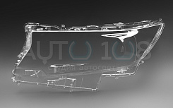 Стекло фары TOYOTA LAND CRUISER PRADO 150 (2017-2024) 2-й рестайлинг (левое)