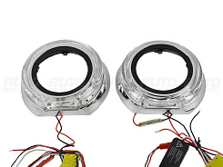 Маска для линз 3.0 дюйма - №102 с А/Г LED 2 шт.