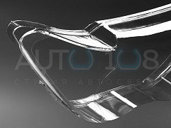 Стекло фары BMW 7r E65 / E66 (2001-2005) дорестайлинг (правое)