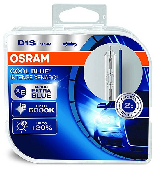 Ксеноновая лампа D1S OSRAM Cool Blue Intense 6000K (66140CBI-HCB) (Комплект, 2шт) по выгодной цене